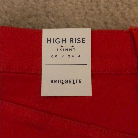 Lucky Brand High Rise Skinny Bridgette Size 00/24A - Picture 3 of 5